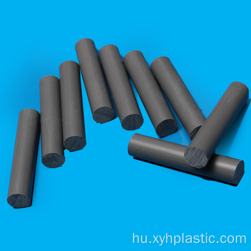Szürke műszaki műanyag minőségű PVC rúd